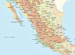 Major Mines and Metallurgical Facilities in Central America Map - Digital